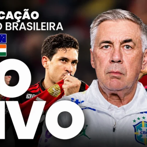 assista à convocação da Seleção Brasileira; Pedro e Samuel Lino, do Flamengo, estão na pré-lista de Ancelotti