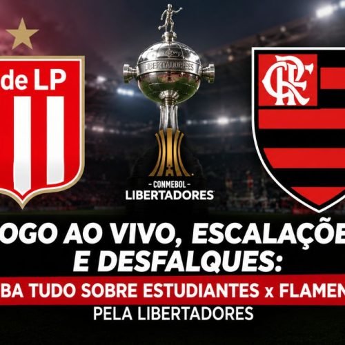 assista ao jogo do Flamengo x Estudiantes; Libertadores