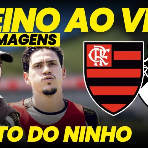 assista ao treino do Flamengo com o Coluna do Fla