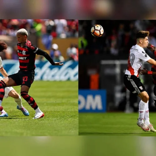 atletas de Espanha e Argentina enfrentaram Fla