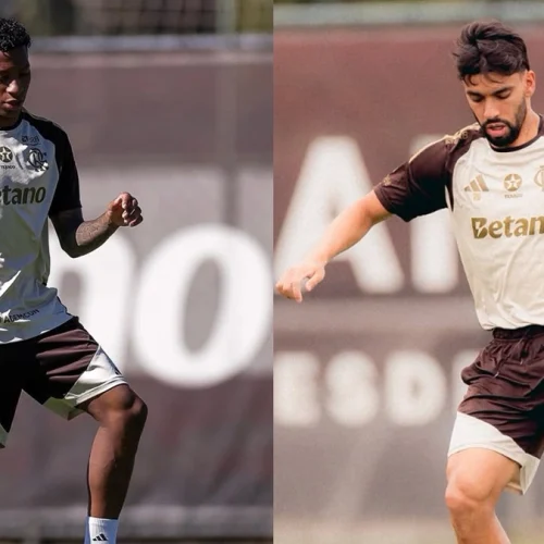 bastidores revelam situação física de jogadores do Flamengo