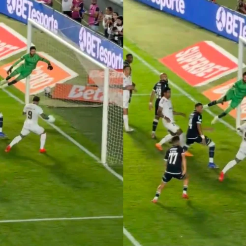 ex-Flamengo, Gabigol perde gol inacreditável em jogo do Santos; veja vídeo