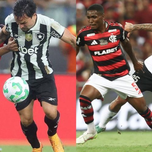jogo do Flamengo x Botafogo vale desempate em retrospecto recente