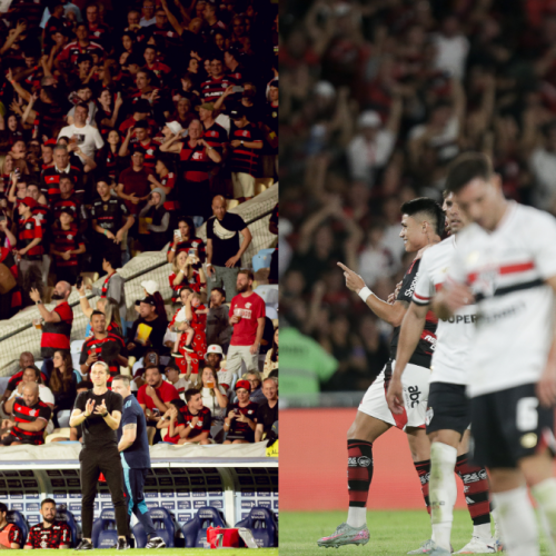 jogo do Flamengo x São Paulo vale desempate em retrospecto recente