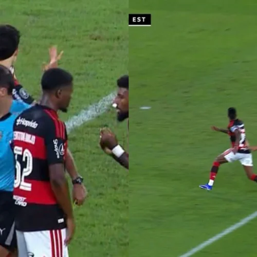 torcedores do Flamengo detonam árbitro Esteban Ostojich
