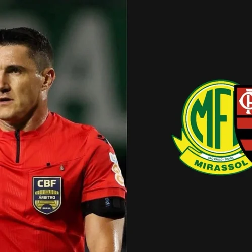 veja escala de arbitragem para jogo do Flamengo x Mirassol