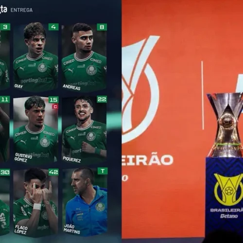 veja escalações de Palmeiras e São Paulo para o jogo do Brasileirão hoje